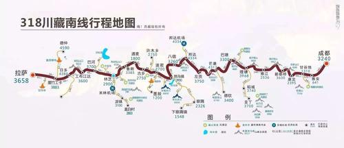 318国道全程线路图_成都到拉萨318国道全程线路图